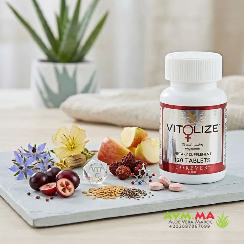 مكونات فيتوليز للنساء vitolize femme الطبيعية